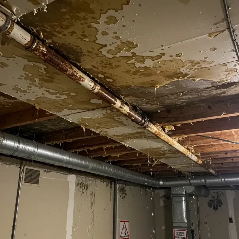 Ceiling Water Damage Repair in Syracuse, NE